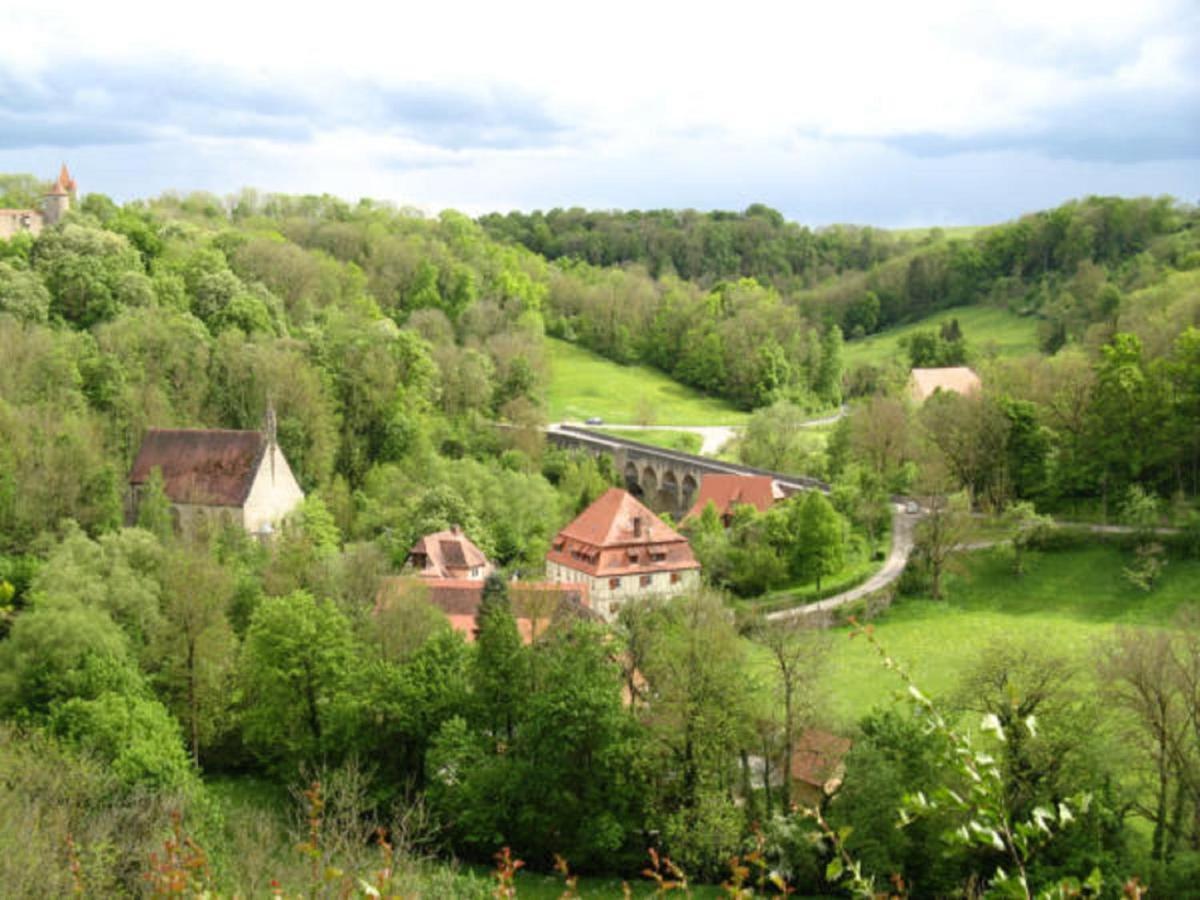 Herrnmuehle - Pension & Ferienwohnungen Rothenburg ob der Tauber Exterior photo