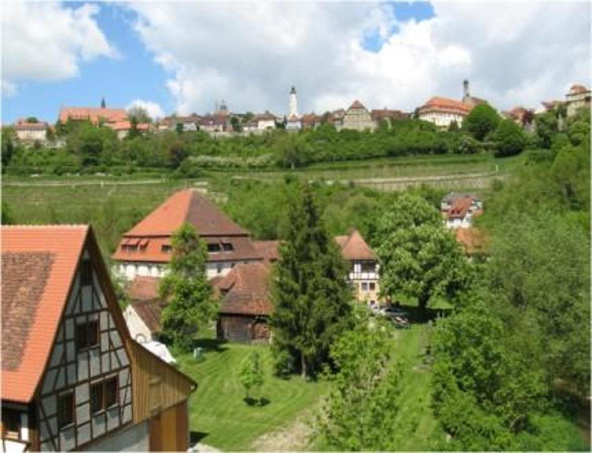 Herrnmuehle - Pension & Ferienwohnungen Rothenburg ob der Tauber Exterior photo